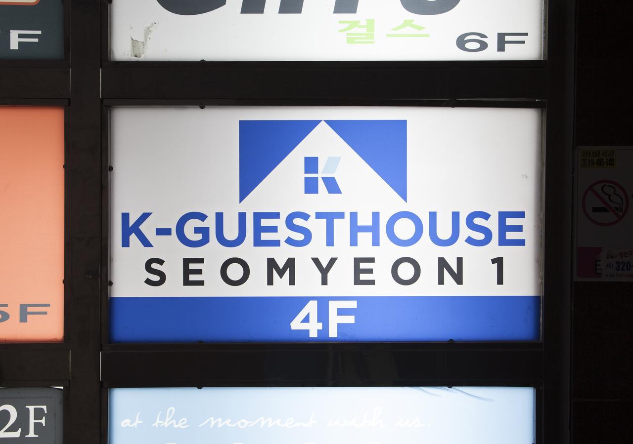 K-Guesthouse Seomyeon 1 Busan Dış mekan fotoğraf